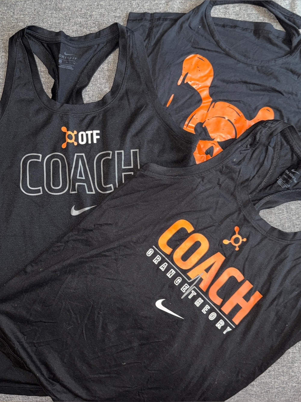 Bundle of Orangetheory Coach Tanks